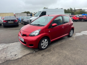2011 Toyota Aygo 1.0 Vvt-I Ice Euro 5 5dr in Red — image 3