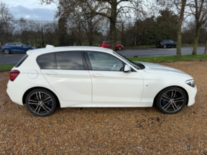 2017 BMW 1 Series 1.5 118i M Sport Shadow Edition Hatchback 5dr Petrol Auto Euro 6 (s/s) (136 Ps) in White — image 2