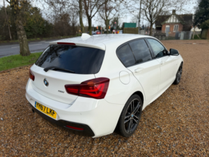 2017 BMW 1 Series 1.5 118i M Sport Shadow Edition Hatchback 5dr Petrol Auto Euro 6 (s/s) (136 Ps) in White — image 3