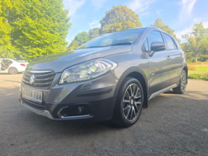 2014 Suzuki Sx4 S-Cross 1.6 Sz5 CVT Allgrip Euro 6 5dr in Grey — image 3