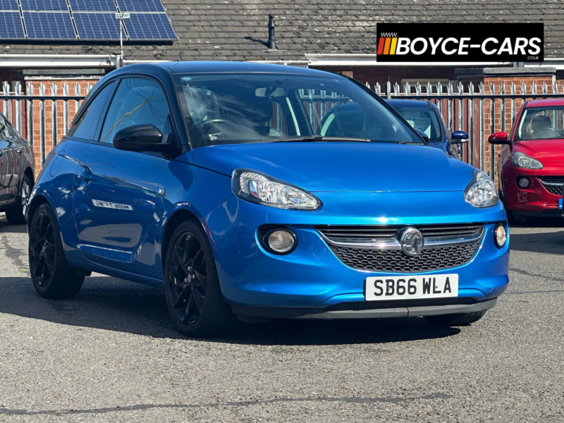 2016 Vauxhall Adam 1.2i Ecoflex Energised Hatchback 3dr Petrol Manual Euro 6 (s/s) (70 Ps) in Blue — image 1