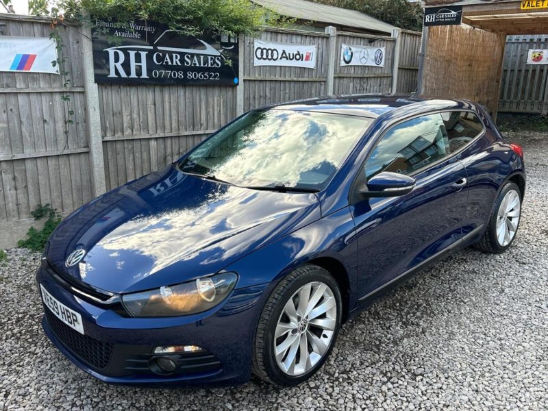 2009 Volkswagen Scirocco 2.0 Tdi Gt Euro 5 3dr in Blue — image 1