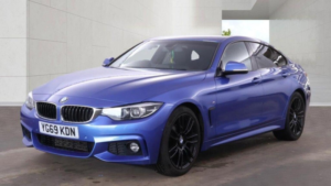 2019 BMW 4 Series Gran Coupe 2.0 420d M Sport Auto Euro 6 (s/s) 5dr in Blue — image 3