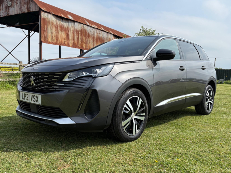2021 Peugeot 5008 1.2 Puretech Gt Eat Euro 6 (s/s) 5dr in Grey — image 1