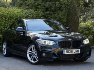 2016 BMW 2 Series 2.0 218d M Sport Coupe in Black — image 4