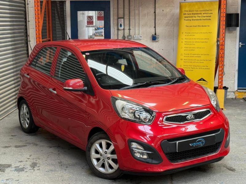 2014 Kia Picanto 1.0 2 Euro 5 5dr in Red — image 1