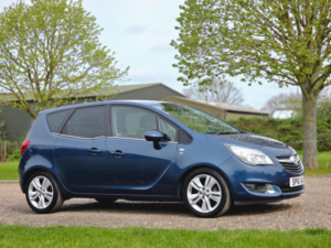 2016 Vauxhall Meriva 1.4i Turbo Se Auto Euro 6 5dr in Blue — image 2