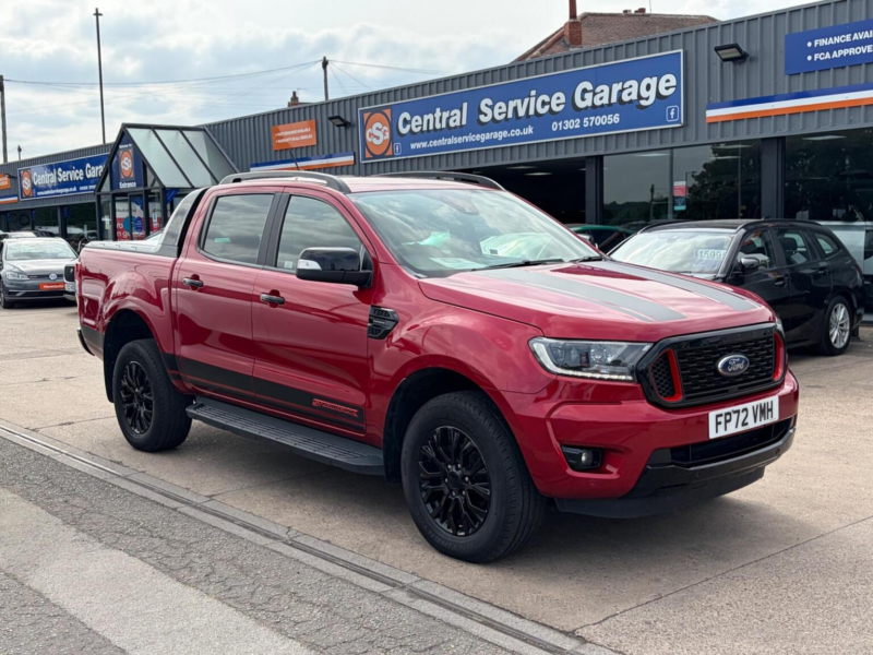 2023 Ford Ranger 2.0 Ecoblue Stormtrak Auto 4WD Euro 6 (s/s) 4dr in Red — image 1