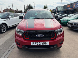2023 Ford Ranger 2.0 Ecoblue Stormtrak Auto 4WD Euro 6 (s/s) 4dr in Red — image 3