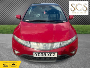 2008 Honda Civic 2.2 I-Ctdi Es in Red — image 2