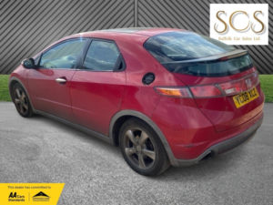 2008 Honda Civic 2.2 I-Ctdi Es in Red — image 5