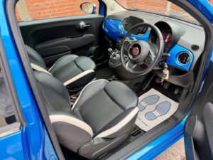 2018 Fiat 500 1.2 Mirror Euro 6 (s/s) 3dr in Blue — image 3