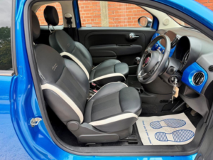 2018 Fiat 500 1.2 Mirror Euro 6 (s/s) 3dr in Blue — image 4