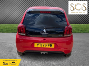 2017 Peugeot 108 1.2 Puretech Gt Line in Red — image 6