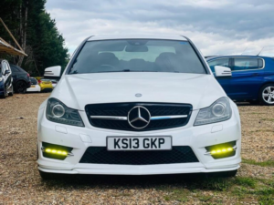 2013 Mercedes-Benz C Class 2.1 C250 Cdi Blueefficiency Amg Sport Plus G-Tronic+ Euro 5 (s/s) 4dr in White — image 4