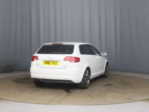 2011 Audi A3 2.0 Tfsi Black Edition Sportback Euro 5 5dr in White — image 6