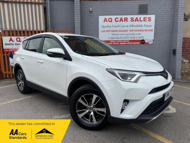 2017 Toyota Rav4 2.0 D-4d Business Edition Euro 6 (s/s) 5dr (safety Sense, Nav) in White — image 1