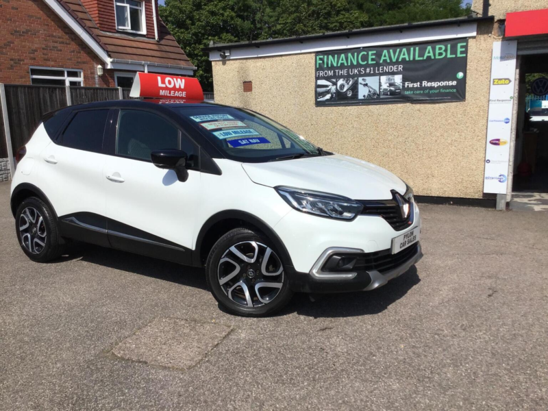 2018 Renault Captur 0.9 Tce Energy Dynamique S Nav Euro 6 (s/s) 5dr in White — image 1