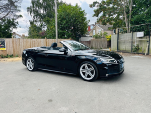 2018 Audi A5 Cabriolet 2.0 Tfsi 40 S Line S Tronic Euro 6 (s/s) 2dr in Black — image 5