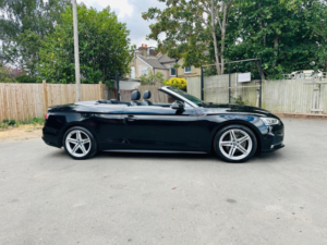 2018 Audi A5 Cabriolet 2.0 Tfsi 40 S Line S Tronic Euro 6 (s/s) 2dr in Black — image 6