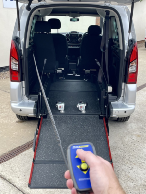 2019 Peugeot Partner Tepee 1.6 Bluehdie Active Automatic Horizon – Allied Mobility Conversion Wheelchair Adapted Wav in Silver — image 6