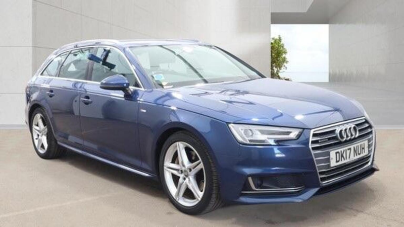 2017 Audi A4 Avant 2.0 Tdi S Line S Tronic Quattro Euro 6 (s/s) 5dr in Blue — image 1