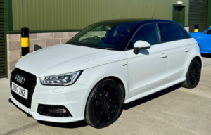 2017 Audi A1 1.6 Tdi Black Edition Sportback Euro 6 (s/s) 5dr in White — image 3