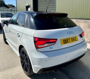 2017 Audi A1 1.6 Tdi Black Edition Sportback Euro 6 (s/s) 5dr in White — image 6