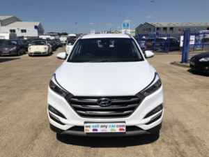 2016 Hyundai Tucson 1.7 Tucson Se Nav 1.7 D 116ps Bd +fss in White — image 3