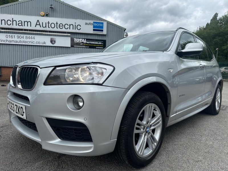 2013 BMW X3 2.0 20d M Sport Auto Xdrive Euro 5 (s/s) 5dr in Silver — image 1