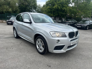 2013 BMW X3 2.0 20d M Sport Auto Xdrive Euro 5 (s/s) 5dr in Silver — image 2