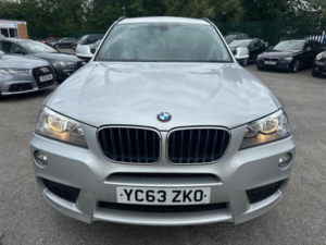 2013 BMW X3 2.0 20d M Sport Auto Xdrive Euro 5 (s/s) 5dr in Silver — image 3