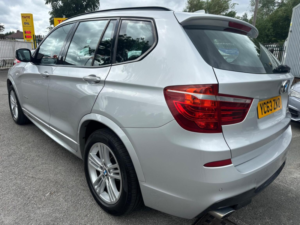 2013 BMW X3 2.0 20d M Sport Auto Xdrive Euro 5 (s/s) 5dr in Silver — image 4