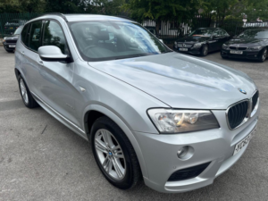 2013 BMW X3 2.0 20d M Sport Auto Xdrive Euro 5 (s/s) 5dr in Silver — image 5