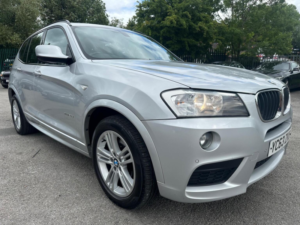 2013 BMW X3 2.0 20d M Sport Auto Xdrive Euro 5 (s/s) 5dr in Silver — image 6