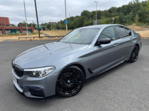 2018 BMW 5 Series 2.0 520d M Sport Auto Euro 6 (s/s) 4dr in Blue — image 3
