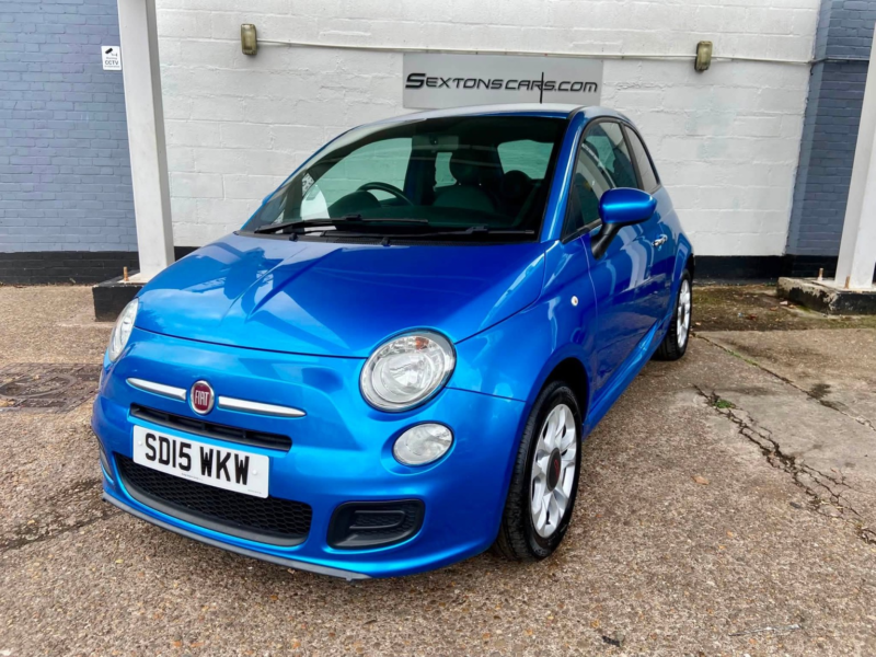 2015 Fiat 500 1.2 500 1.2 69hp S in Blue — image 1