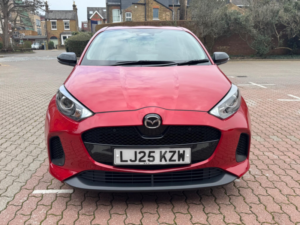 2025 Mazda Mazda2 Hybrid 1.5h Exclusive-Line CVT Euro 6 (s/s) 5dr in Red — image 3