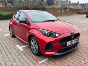 2025 Mazda Mazda2 Hybrid 1.5h Exclusive-Line CVT Euro 6 (s/s) 5dr in Red — image 4