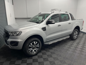 2019 Ford Ranger 2.0 Ecoblue Wildtrak Auto 4WD Euro 6 (s/s) 4dr in Silver — image 3