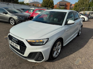 2019 Audi A1 1.0 Tfsi 30 S Line Sportback S Tronic Euro 6 (s/s) 5dr in White — image 3