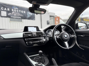 2017 BMW 1 Series 1.5 118i M Sport Shadow Edition Euro 6 (s/s) 5dr in White — image 2