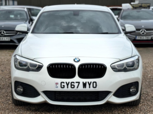 2017 BMW 1 Series 1.5 118i M Sport Shadow Edition Euro 6 (s/s) 5dr in White — image 4