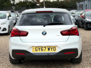 2017 BMW 1 Series 1.5 118i M Sport Shadow Edition Euro 6 (s/s) 5dr in White — image 6