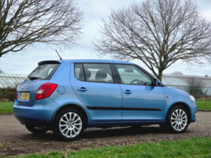 2014 Skoda Fabia 1.2 Tsi Elegance DSG Euro 5 5dr in Blue — image 4