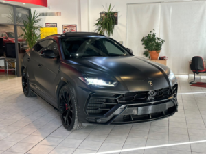 2018 Lamborghini Urus Satin Black Wrap. in Black — image 2