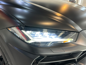 2018 Lamborghini Urus Satin Black Wrap. in Black — image 3