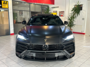 2018 Lamborghini Urus Satin Black Wrap. in Black — image 4