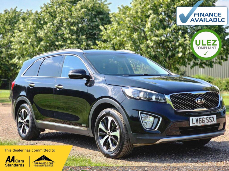 2016 Kia Sorento 2.2 Crdi Kx-2 Auto AWD Euro 6 (s/s) 5dr in Black — image 1