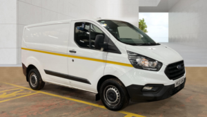 2022 Ford Transit Custom 2.0 300 Ecoblue Leader Panel Van 5dr Diesel Manual L1 H1 Euro 6 105 Ps in White — image 3
